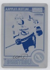 2014-15 O-Pee-Chee Platinum Printing Plate Cyan 1/1 Valtteri Filppula #52 0qo1