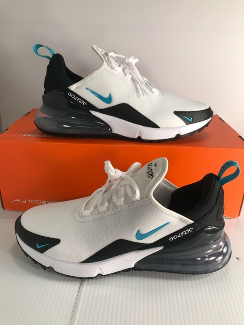 nike air max 270 g golf shoes white dusty cactus