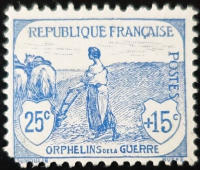 FRANCE N°151 ORPHELINS DE GUERRE, SUPERBE