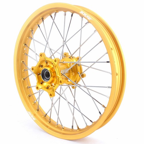 Llantas KKE 21-19"" MX para SUZUKI RM125 2001-2007 RM250 2001-2008 buje dorado - Imagen 8 de 12