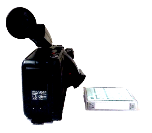 Originale Vintage Sony Handy Cam CCD F201 per ricambi/riparazioni NUOVO Maxwell 8mm Tape - Foto 6 di 9
