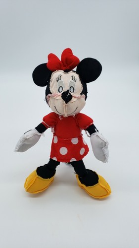 Peluche de Mickey y Minnie Mouse hecho a mano por el artista callejero de Nueva York PUKE - Imagen 5 de 10