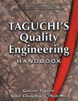Taguchi's Quality Engineering Handbook - hardcover Taguchi, Genichi