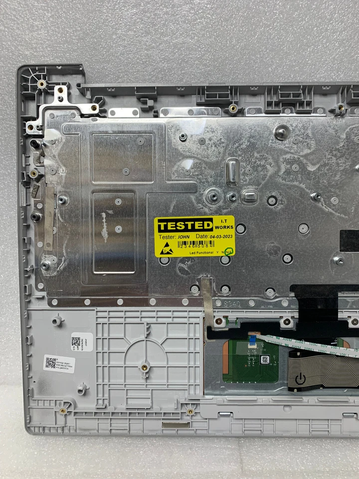 NEW Lenovo IdeaPad 3 CB-14IGL05 Type 82C1 Palmrest Uk Keyboard Silver 5CB0Z27817 - Image 4 of 4
