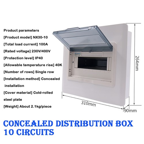 Waterproof Clear 6 Position Distribution Box Switch Cover for Circuit Breaker - Picture 20 of 27
