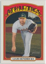 Liam Hendricks - Oakland Athletics - 2021 Topps Heritage - #397