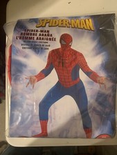 New Disguise Marvel Spider-Man Costume Plus Size XXL/2XL 50-52 Suit Mask Boot Cv