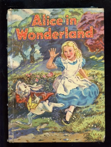 Vintage WHITMAN Book ALICE IN WONDERLAND