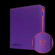 Vault X binder SV1 12 Pocket Zip Scarlet And Violet edition (Unlimited) Exo Tec 