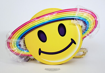 🚦Loungefly Lisa Frank Rainbow Happy Face Mini Backpack