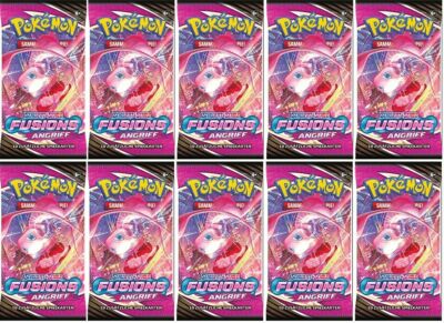 Pokemon Fusions Angriff 10 Booster - DEUTSCH (je 10 Karten) NEU & OVP!