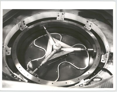 120 Inch Motor ROCKET CORE Aerojet Corporation Sacramento 1960s Press Photo