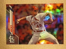 2020 TOPPS SERIES 2 #511 JORDAN HICKS RAINBOW FOIL VARIATION ST LOUIS CARDINALS