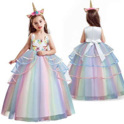 unicorn birthday party dress