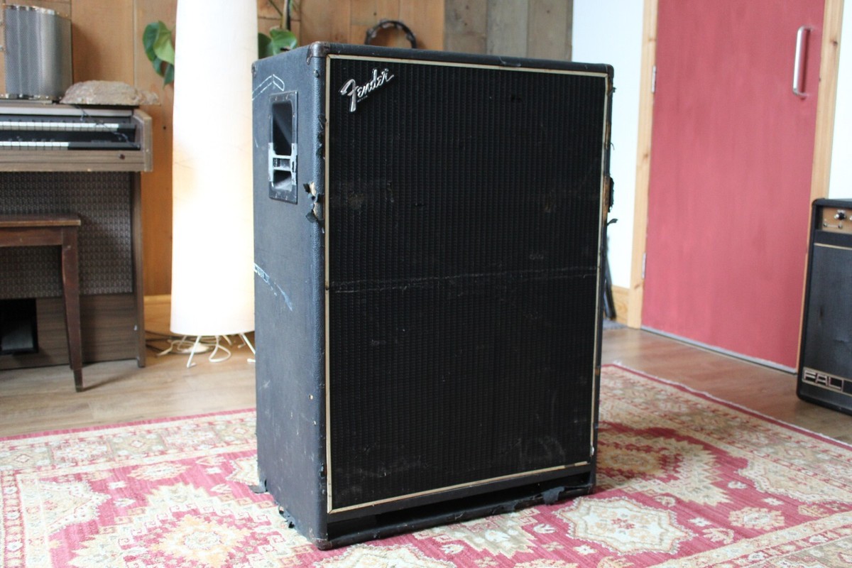 Fender Bassman 2x15 Cabinet with Peavey Black Widow Speakers | eBay