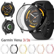 Image of For Garmin Venu 3 (45mm) / Venu 3S (41mm) Screen Protector TPU Case Cover