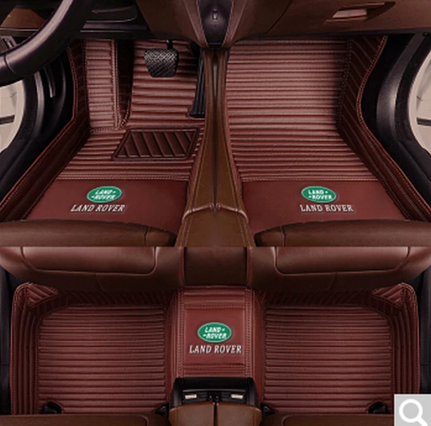 For Land Rover All Models Car Floor Mats Waterproof 4 Door Waterproof Luxurious Foto 3 de 4