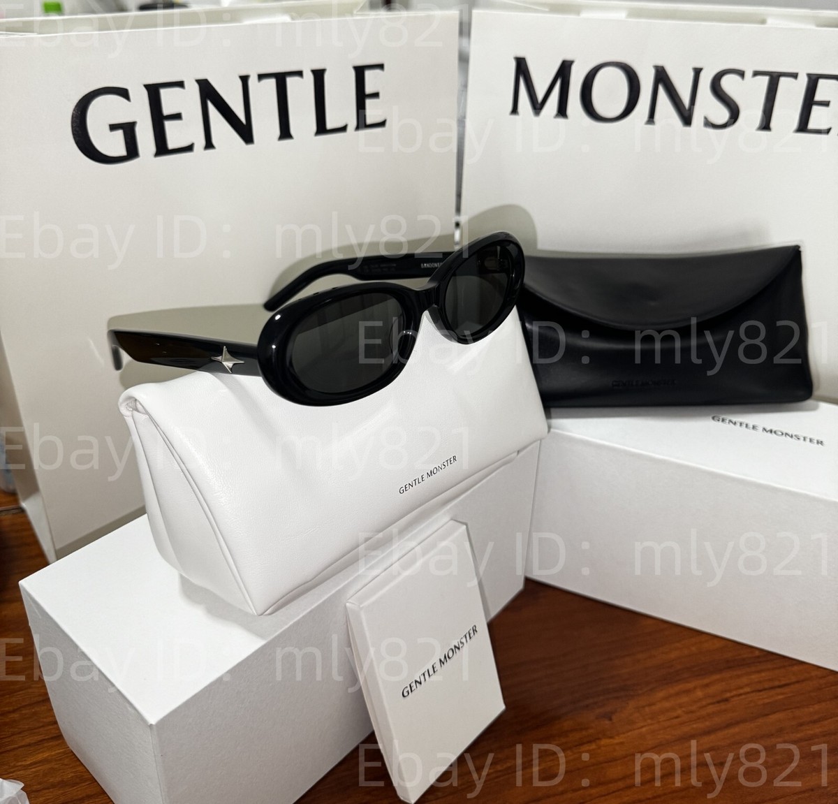 GentleMonster Sunglasses Bold Bandoneon.s 01 Black Frame