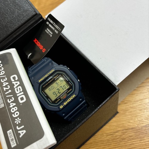 CASIO Last one DW-5600RB-2JF Azul Velocidad Modelo Hogar Producto Genuino Nueva Caja - Imagen 2 de 7