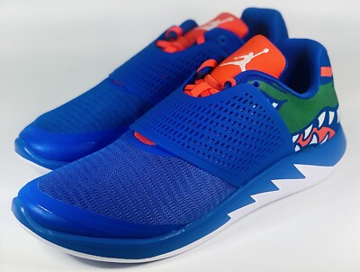 NEW Jordan Grind 2  Florida Gators  Deep Royal Orange AT8010-418 Men s Size 10