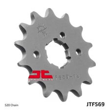JTF569.11 - YAMAHA WARRIOR YFM350 NEW 11 (-2) TOOTH FRONT SPROCKET 1987 - 2004