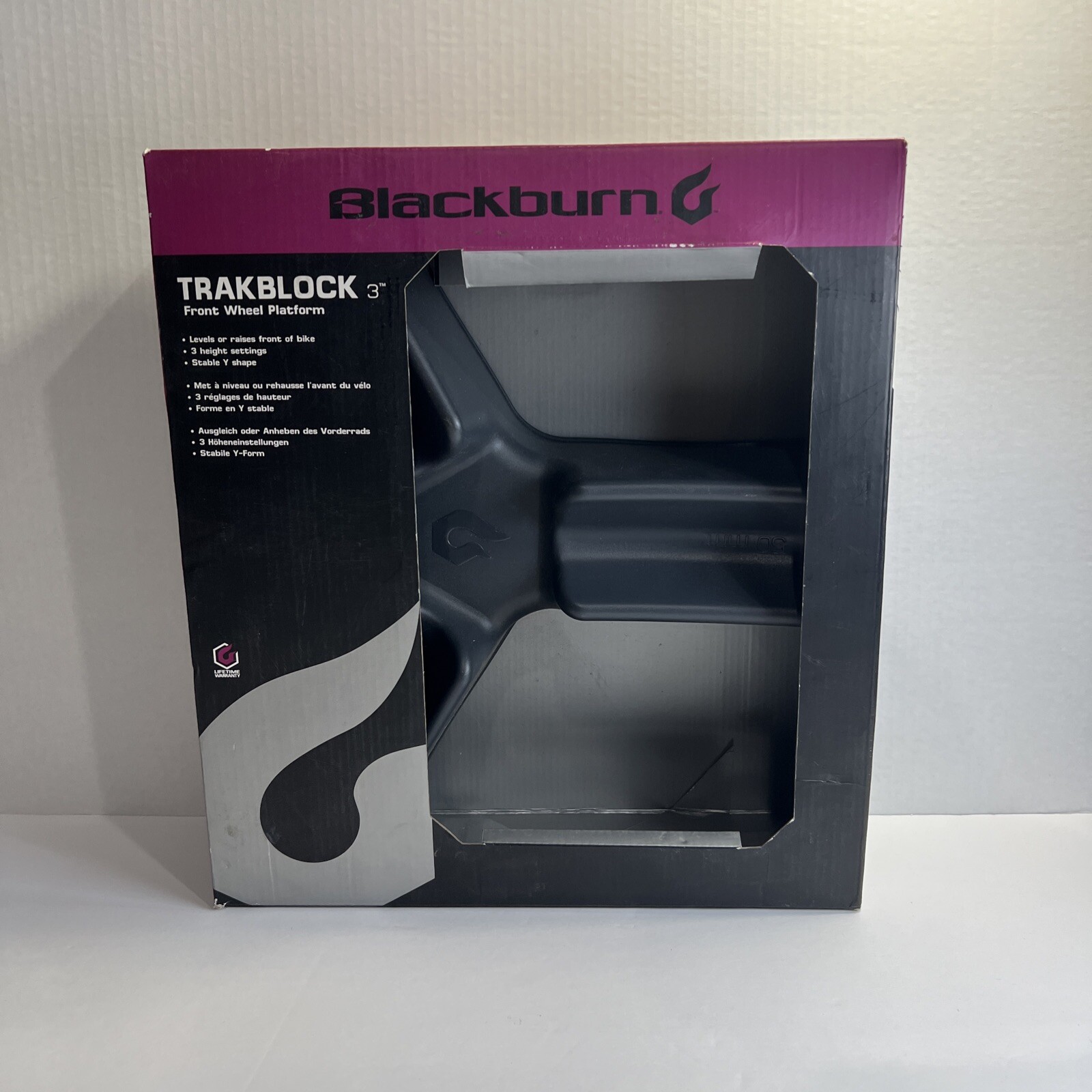 Blackburn TrakBlock III Indoor Cycling Bike Trainer Riser  N