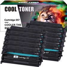 10PK 057 Toner Compatible for Canon 057 057H LBP227 233 226 MF445 453 With Chip