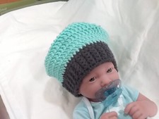 Hand Crocheted Beanie Bee's Babiez 