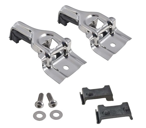 1983-93 Mustang LX GT 5.0 V8 Polished Radiator Upper Mounting Brackets ...