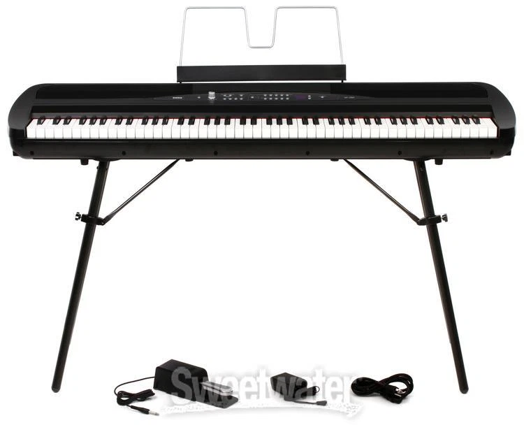 Korg SP-280 Digital Piano with Speakers - Black | eBay