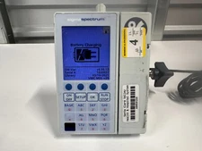 Baxter Sigma Spectrum v6 Infusion Pump, Battery, Power Supply, Clamp, SW 6.05.13