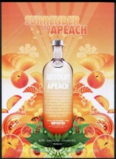 2005 Absolut Apeach vodka bottle Ray Smith ar...