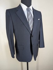 Canali Vintage Italy Suit -2 Button Pleated Pants-US Size 34 Short- NEAR MINT