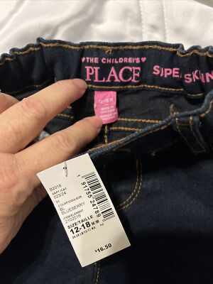 The Children's Place Girls Super Skinny Jeans Size 12-18 Months