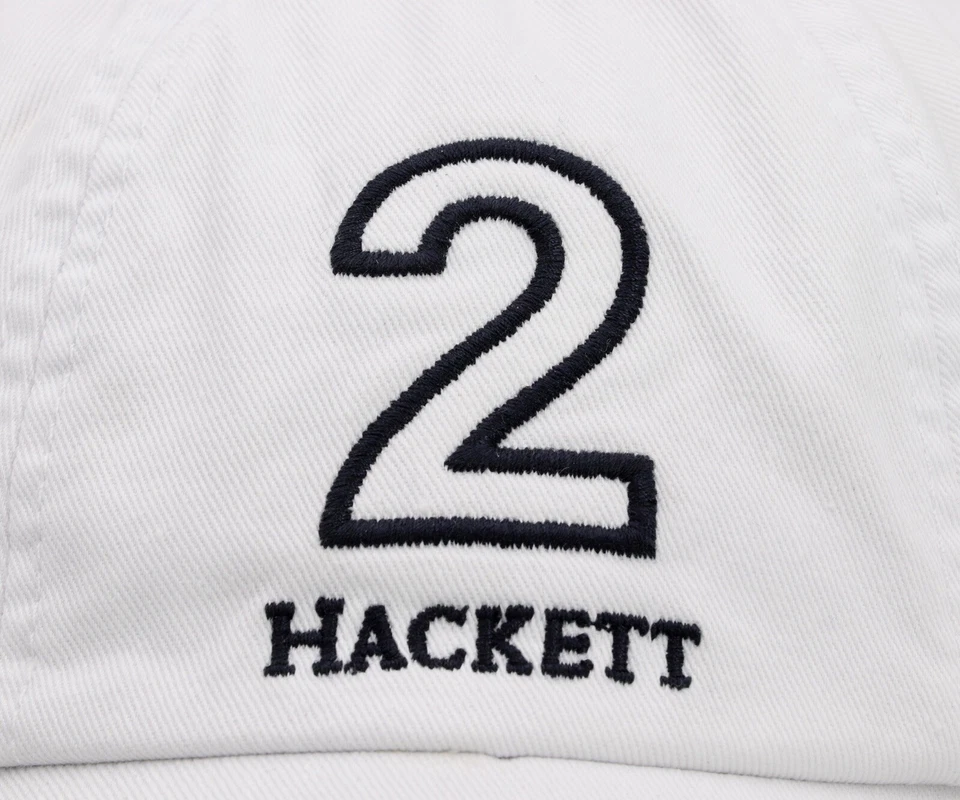HACKETT LONDON CAP WHITE KAPPE BERRETTO GORRA LUXE GENUINE CLASSIC ONE SIZE NEW - Imagen 2 de 4