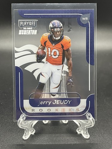 2020 Playoff Jerry Jeudy Momentum Rookie Card RC M 13 Broncos EBay