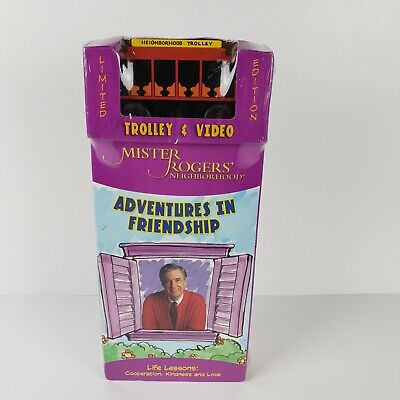 New Limited Edtn Mr Rogers Neighborhood Adventures In Friendship VHS W ...