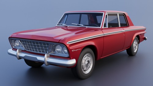 3d Printed 1/25 1964 Studebaker Daytona 2 Door Model Kit - 第 1/14 張圖片