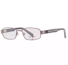 Guess Gunmetal/Clear Demo Lens 47mm Men's Eyeglasses GU9101-3 J14