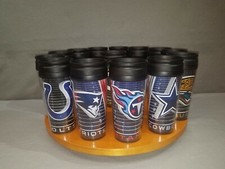 Official NFL Teams Acrylic Tumbler 16oz Insulated Cup/Mug w/Twist Lid You Choose