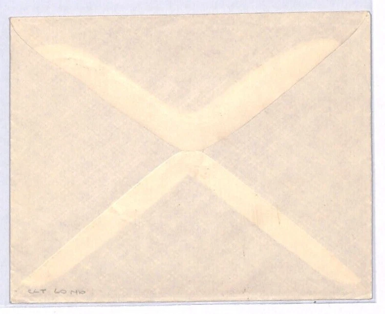 ITALY Air Mail 1936 FLACCUS 1L+1L Violet Cover Scott $600+ {samwells}YT17 - Image 3 of 4