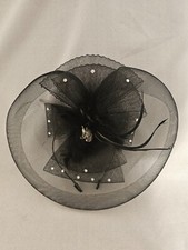 Women Cocktail Party Fascinator Hat Wedding Church Kentucky Derby Formal Mesh