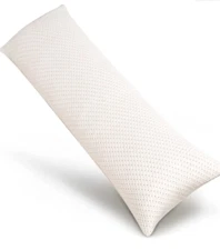 ELEMUSE Full Body Pillow for Adults - Shredded Memory Foam 20" X 54"