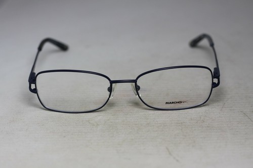 Marchon NYC  Eastside  Elizabeth 412 SATIN MIDNIGHT BLUE   52-16-135    9073