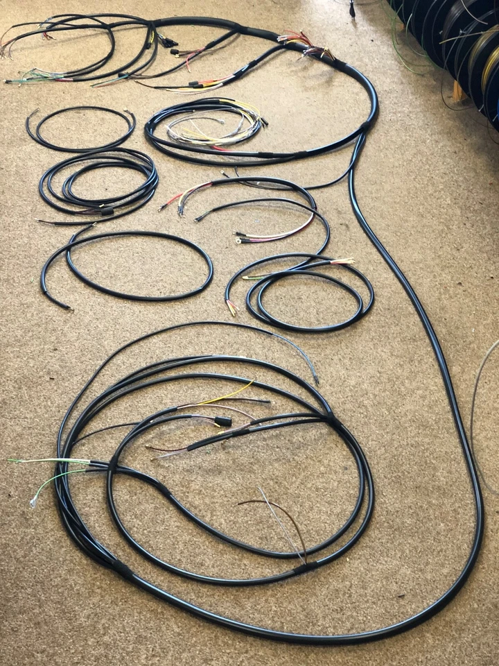 Wiring harness Porsche 356 B completely new and unused - Image 4 of 4