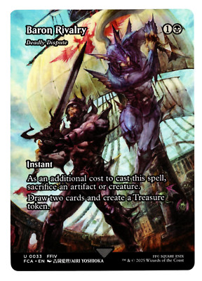 MTG | Baron Rivalry / Deadly Dispute | Final Fantasy | NM | EN