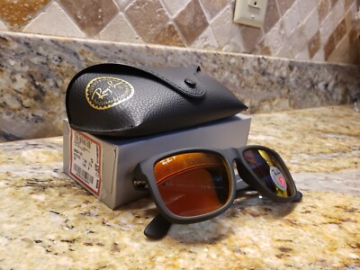 Ray-Ban New Justin RB4165 Red Mirror Lens Polarized  display picture 3