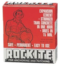 NEW ROCKITE 10001 1LB BOX ANCHORING PATCHING EXPANSION CEMENT PATCH 9209560