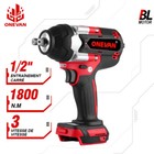 Clé à chocs sans fil 1/2" 1200NM Tournevis électrique pour 18V Makita Batterie