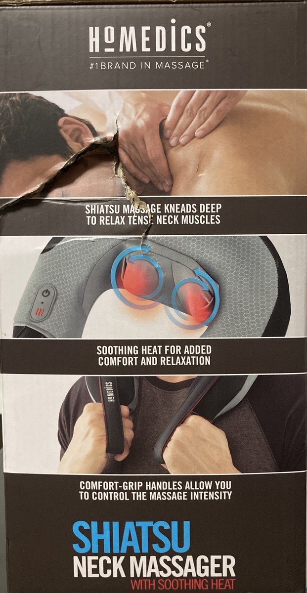 HoMedics NMS-360 Shiatsu & Vibration Neck Massager With Heat